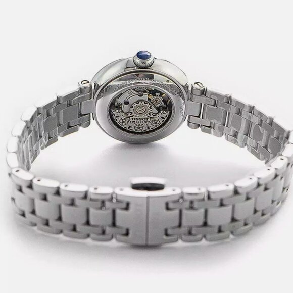 Tissot Automatic White Ladies Automatic Watch